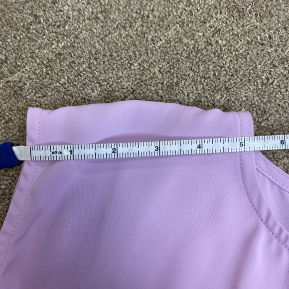 pleat: Girls / Tween Style Josie Dress Purple, Size 10 - Picture 5 of 9